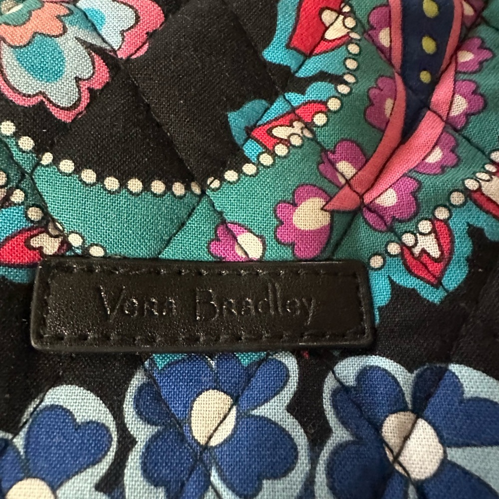 Vera Bradley Floral Quilted Women's Makeup Bag
